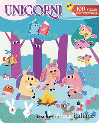 UNICORNI. STICKER. EDIZ. A COLORI