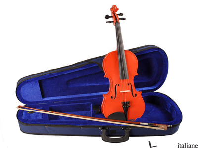 VIOLINO STUDIO 4/4 ROSSO + ACCESSORI + CUSTODIA 