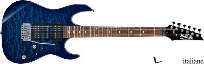 IBANEZ GRX70QA TRANSPARENT BLUE BURST