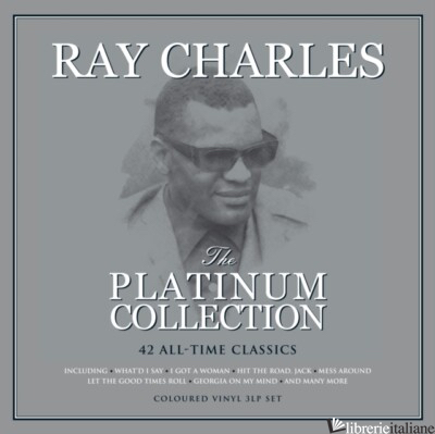 RAY CHARLES - THE PLATINUM COLLECTION 3LP SET WHITE COLOURED