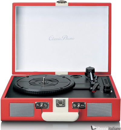 GIRADISCHI LENCO TT-110 RED WHITE