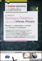 CC3/1 LE ATTIVITA' DI SOSTEGNO DIDATTICO NELLA SCUOLA DELL'INFANZIA E PRIMARIA. 