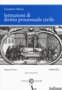 ISTITUZIONI DI DIRITTO PROCESSUALE CIVILE. VOL. 1: I PRINCIPI