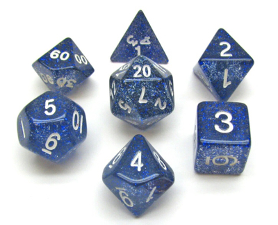 KOPLOW - 7 SET - GLITTER BLUE di 