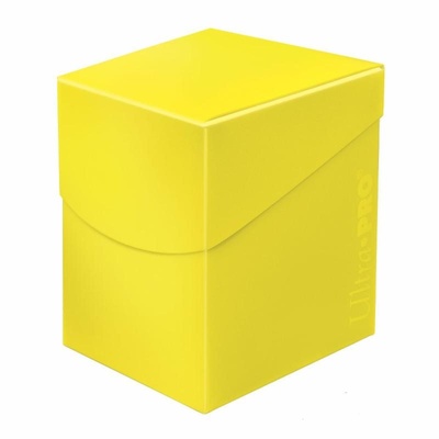 PORTA MAZZO ECLIPSE PRO 100+ DECK BOX - LEMON YELLOW di 