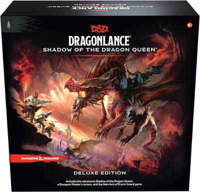 D&D DRAGONLANCE SHADOW OF THE DRAGON QUEEN DELUXE EDITION di 