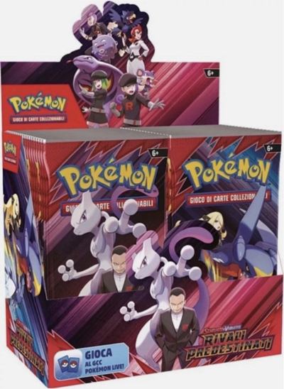 POKEMON TCG - RIVALI PREDESTINATI - BOX 36 BUSTE di 