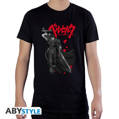T-SHIRT - BERSERK: GUTS (BLACK) - XL di 