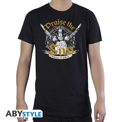 DARK SOULS - T-SHIRT - PRAISE THE SUN - S di 