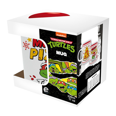 TAZZA TARTARUGHE NINJA - MERRY PIZZA TIME di 