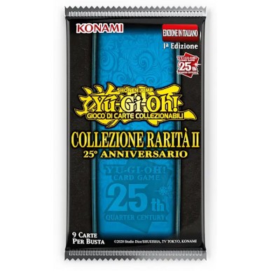 YGO - 25° ANNIVERSARIO - COLLEZIONE RARITA' 2 - BUSTA di 
