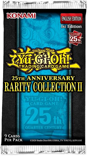 YGO - 25TH ANNIVERSARY RARITY COLLECTION II 2-PACK TUCKBOX di 