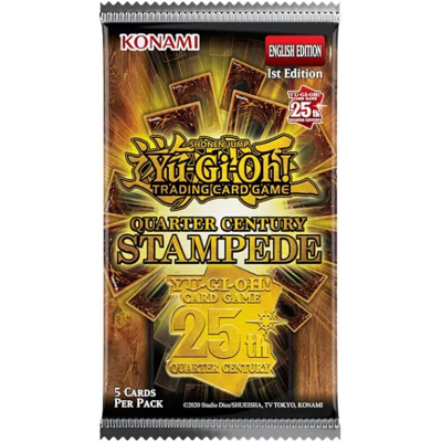 YU-GI-OH! - QUARTER CENTURY STAMPEDE BOOSTER ENG di 