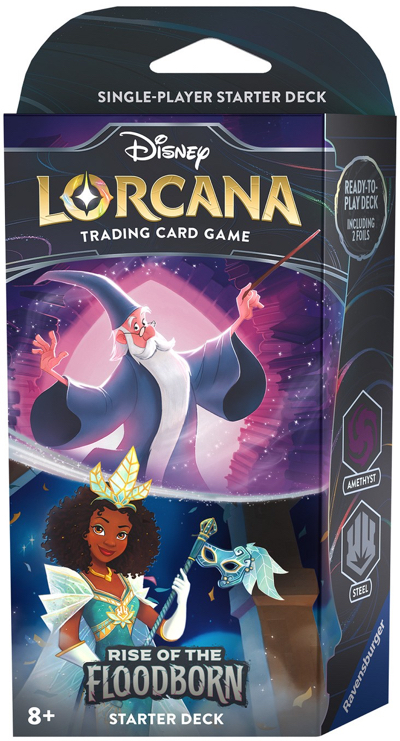 LORCANA TCG - STARTER DECK RISE OF THE FLOODBORN MERLINO di 