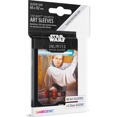 STAR WARS UNLIMITED - ART SLEEVES OBI WAN KENOBI di 