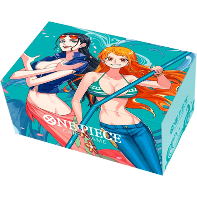 ONE PIECE TCG - OFFICIAL STORAGE BOX NAMI & ROBIN di 