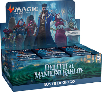 MTG - DELITTI AL MANIERO KARLOV - BOX ITA di 