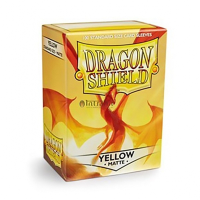 DRAGON SHIELD BUSTE PROTETTIVE STANTARD DA 100 - YELLOW di 