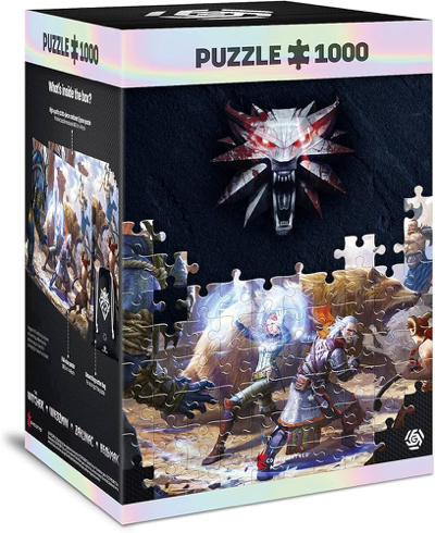 THE WITCHER-GERALT&TRISS 1000 PCS PUZZLE di 