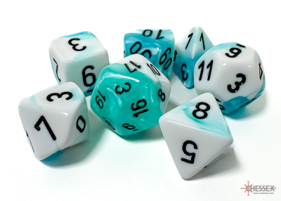 DADI CHESSEX GEMINI POLYHEDRAL - 26444 di 
