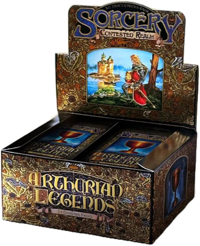 SORCERY TCG - CONTESTED REALMS - ARTHURIAN LEGENDS (24 BOOSTERS) ENG di 