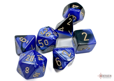 DADI CHESSEX GEMINI POLYHEDRAL - 26435 di 