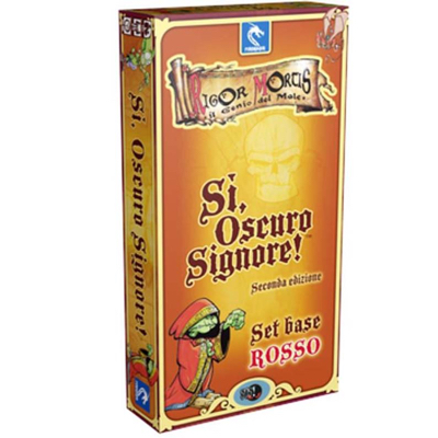 SI OSCURO SIGNORE - SET BASE ROSSO di 