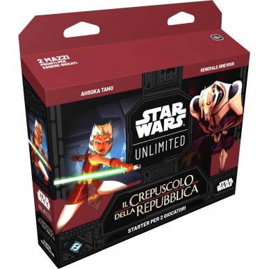 STAR WARS UNLIMITED - CREPUSCOLO DELLA REPUBBLICA - STARTER SET ITA di 