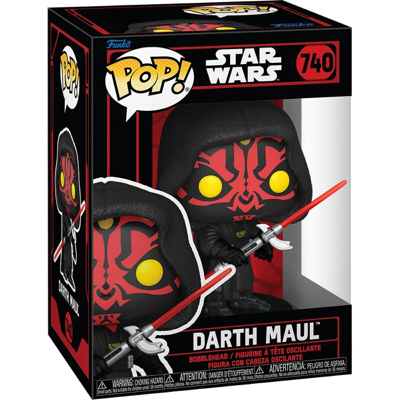 STAR WARS: DARKSIDE - POP FUNKO VINYL FIGURE 740 DARTH MAUL 9CM di 18,9