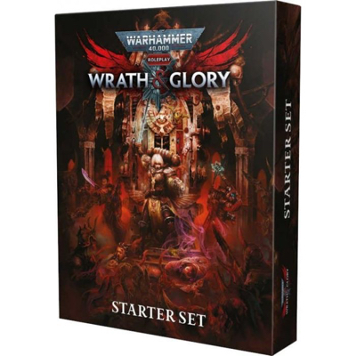 WHARHAMMER 40.000 RPG - WRATH & GLORY - STARTER SET di 
