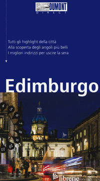 EDIMBURGO. CON MAPPA. CON CARTA GEOGRAFICA RIPIEGATA - EICKHOFF MATTHIAS
