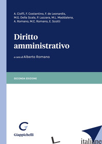 DIRITTO AMMINISTRATIVO - ROMANO A. (CUR.)