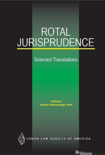 ROTAL JURISPRUDENCE SELECTED TRANSLATIONS - VONDENBERGER VICTORIA