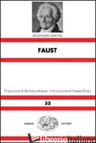 FAUST - GOETHE JOHANN WOLFGANG