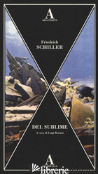 DEL SUBLIME - SCHILLER FRIEDRICH; REITANI L. (CUR.)