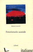 EMOZIONARIO AUSTRALE - LAZZARINI ROBERTA