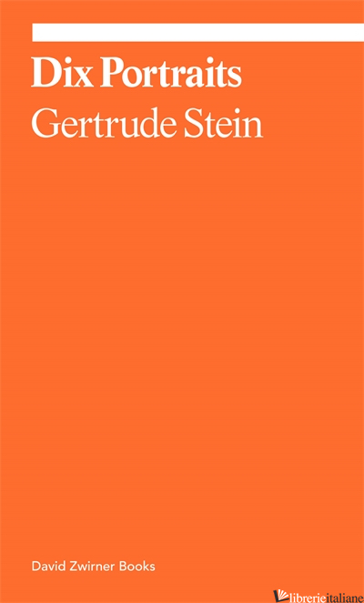 Dix Portraits - Stein, Gertrude