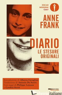 DIARIO. LE STESURE ORIGINALI - FRANK ANNE