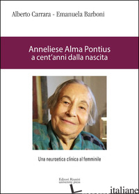 ANNELIESE ALMA PONTUS - CARRARA ALBERTO; BARBONI EMANUELA