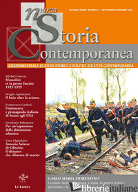 NUOVA STORIA CONTEMPORANEA (2022). VOL. 3 - PERFETTI F. (CUR.)