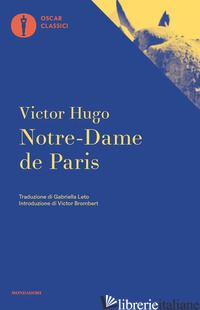 NOTRE DAME DE PARIS - HUGO VICTOR