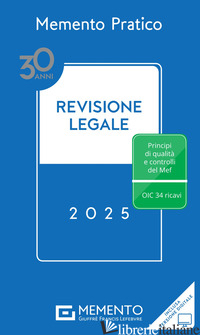 MEMENTO. REVISIONE LEGALE 2025. CON EBOOK - MEMENTO