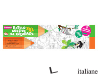 ROTOLO ADESIVO DA COLORARE XXL. ANIMALI. EDIZ. ILLUSTRATA - AA.VV.