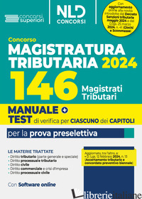 CONCORSO 146 MAGISTRATI TRIBUTARI. MANUALE + TEST DI VERIFICA PER CIASCUNO DEI C - AA.VV.