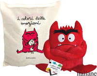 RABBIA. MOSTRO ROSSO. IL MOSTRO DEI COLORI. CON GADGET. CON GIOCATTOLO MORBIDO - LLENAS ANNA