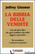 BIBBIA DELLE VENDITE (LA) - GITOMER JEFFREY