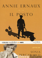 POSTO LETTO DA SONIA BERGAMASCO. AUDIOLIBRO. CD AUDIO FORMATO MP3 (IL) - ERNAUX ANNIE