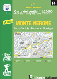 MONTE NERONE. APECCHIO, MERCATELLO SUL METAURO, PIOBBICO, PIANELLO 1:25.000 - MONTI RAFFAELE