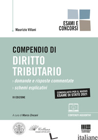 COMPENDIO DI DIRITTO TRIBUTARIO - VILLANI MAURIZIO; ZINCANI M. (CUR.)