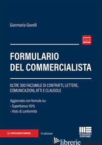 FORMULARIO DEL COMMERCIALISTA - GAVELLI GIANMARIA